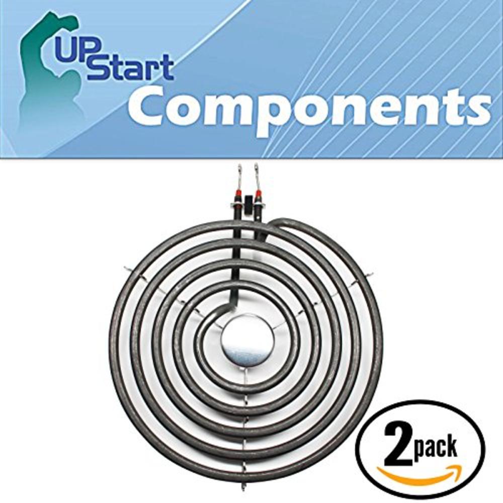 2-Pack Replacement Whirlpool GR395LXGZ0 8 inch 5 Turns Surface Burner Element
- Compatible Whirlpool 9761345 Heating Element for