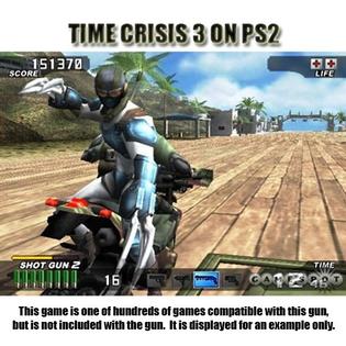 EMs Top Gun 3 Wireless Light Gun for PC MAME PS2 PS3 and XBOX on