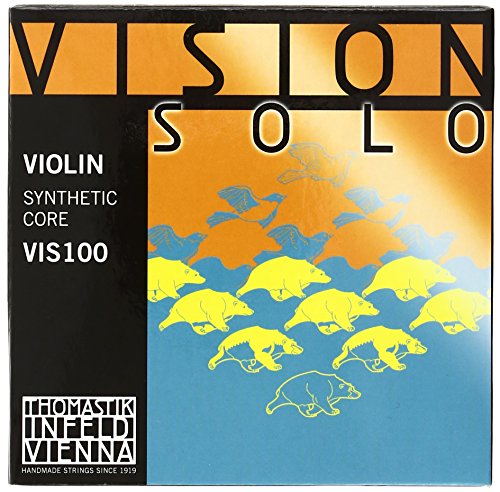 Vision Solo Violin Strings Complete Set 4/4 Size
Aluminum Wound D