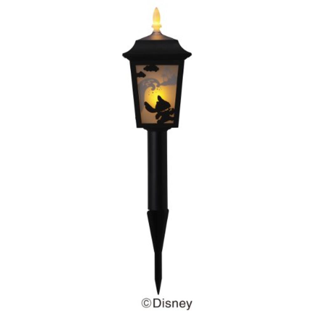 Disney Garden Light lantern Stitch LED Solar Energy Charger Auto Lamp