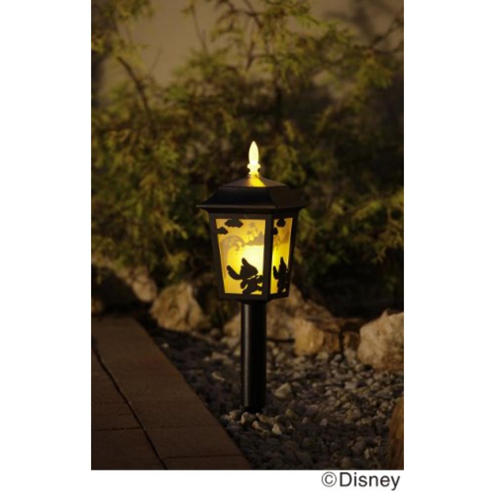 Disney Garden Light lantern Stitch LED Solar Energy Charger Auto Lamp