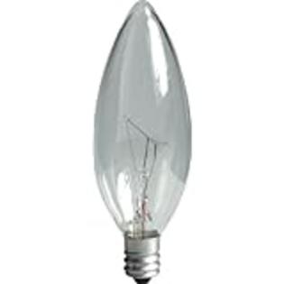 GE Lighting Soft White 15788 40-Watt, 370-Lumen Blunt Tip Light Bulb with Candelabra Base, 25-Pack GE Lighting Soft White 15788 40-Watt, 370-Lumen Blunt Tip Light Bulb with Candelabra Base, 25-Pack