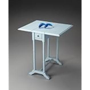 Butler Essentials Butler Drop-Leaf Table - Baby Blue Butler Essentials Butler Drop-Leaf Table - Baby Blue