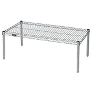 Quantum Storage Systems 243614PC Shelf Platform Rack, Chrome Finish, 24 Quantum Storage Systems 243614PC Shelf Platform Rack, Chrome Finish, 24