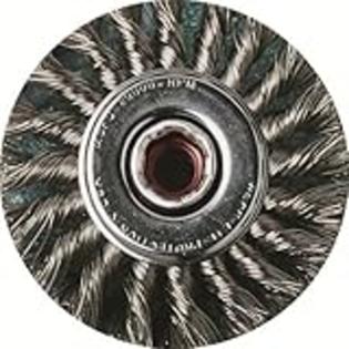 United Abrasives/SAIT 03448 4-Inch by .020 Knot Stainless Steel Wheel, 6-Pack United Abrasives/SAIT 03448 4-Inch by .020 Knot Stainless Steel Wheel, 6-Pack