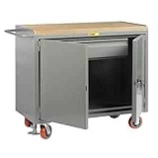 Little Giant MJ-2D-2448-HDFL Heavy-Duty Drawer Mobile Bench Cabinet with Locking Doors and 1-3/4 Little Giant MJ-2D-2448-HDFL Heavy-Duty Drawer Mobile Bench Cabinet with Locking Doors and 1-3/4