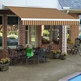 Awntech 24-Feet Destin LX with Hood Right Motor with Remote Retractable Awning, 120-Inch Projection, Brown/Tan... Awntech 24-Feet Destin LX with Hood Right Motor with Remote Retractable Awning, 120-Inch Projection, Brown/Tan...