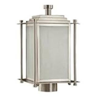 Quorum Bundle-31 Shoreham Outdoor Post Lantern in Satin Nickel (4 Pieces) Finish: Satin Nickel Quorum Bundle-31 Shoreham Outdoor Post Lantern in Satin Nickel (4 Pieces) Finish: Satin Nickel
