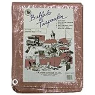 T.W . Evans Cordage Co. T.W . Evans Cordage B1620 16-Feet by 20-Feet Buffalo Poly Tarp, Brown T.W . Evans Cordage Co. T.W . Evans Cordage B1620 16-Feet by 20-Feet Buffalo Poly Tarp, Brown