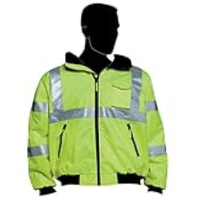 Liberty HiVizGard Polyester Class 3 Bomber Jacket with 2 Liberty HiVizGard Polyester Class 3 Bomber Jacket with 2