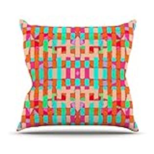 Kess InHouse Nina May Sorbetta Multi-Color Throw Pillow, 18 by 18-Inch Kess InHouse Nina May Sorbetta Multi-Color Throw Pillow, 18 by 18-Inch