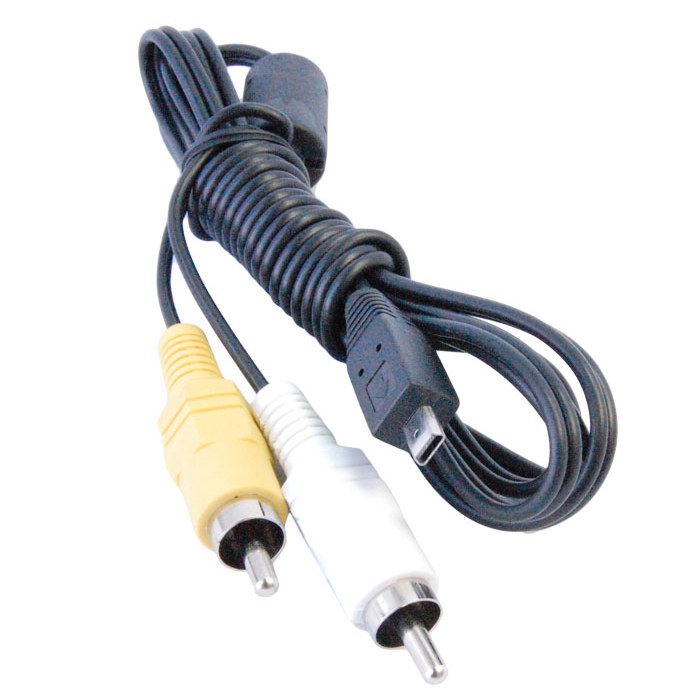 HQRP AV Audio Video Cable / Cord for KODAK EASYSHARE Z1275, Z612, Z650, Z700, Z710, Z712 IS Digital Camera at Sears.com