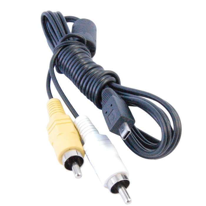HQRP AV Audio Video Cable / Cord for KODAK EASYSHARE M340, M341, M380, M381, M763, M863, M893 IS Digital Camera at Sears.com