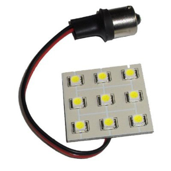 HQRP BA15s Bayonet Base 9 LEDs SMD 5050 White LED Bulb 6000K 10-30V DC 2W 150 Lumen at Sears.com