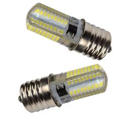 Kenmore Microwave Light Bulb Replacement Hqrp 2 Pack 110v E17 Base Silicone Crystal Dimmable Led Bulbs Warm White For Lg