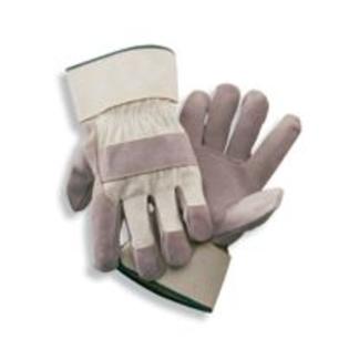 Radnor+ 2X Side Split Leather Palm Gloves With Safety Cuff, Duck Canvas Back And Reinforced Knuckle Strap, Pull Tab, Index ... Radnor+ 2X Side Split Leather Palm Gloves With Safety Cuff, Duck Canvas Back And Reinforced Knuckle Strap, Pull Tab, Index ...