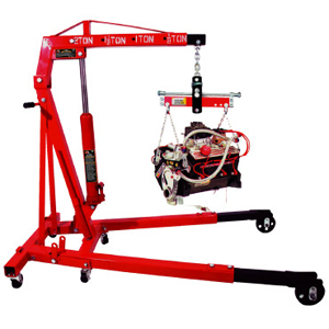 TORIN 2 TON FOLDABLE ENGINE HOIST WITH LOAD LEVELER at Sears.com