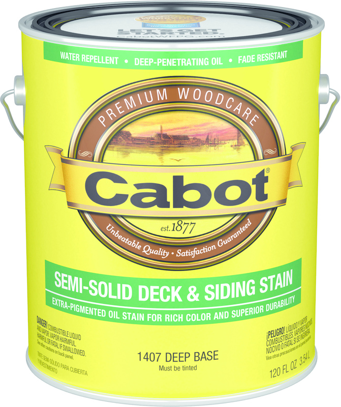 SAMUEL CABOT, INC. 01-1407 1G DEEP BSE DECK STAIN at Sears.com