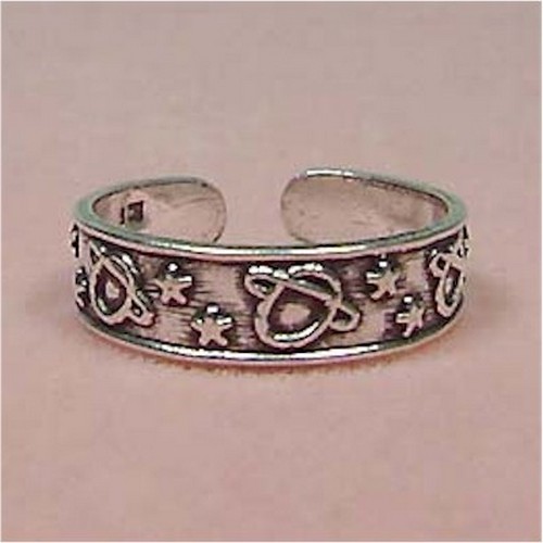 in gifts Sterling Silver - Saturn & Star Toe Ring at Sears.com