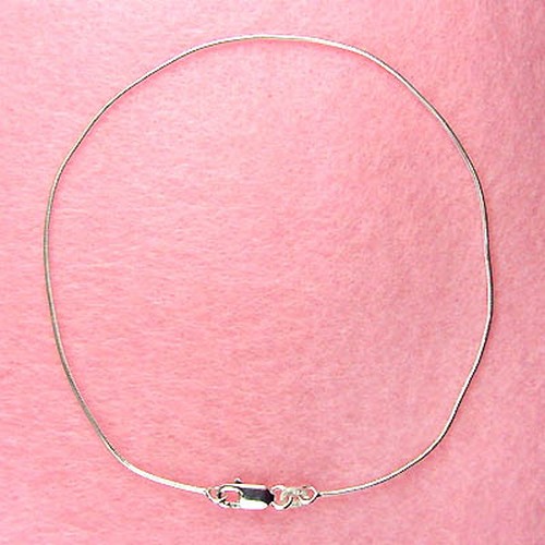 Sterling Silver - 9.5 Inch Snake Anklet (AK024) at Sears.com