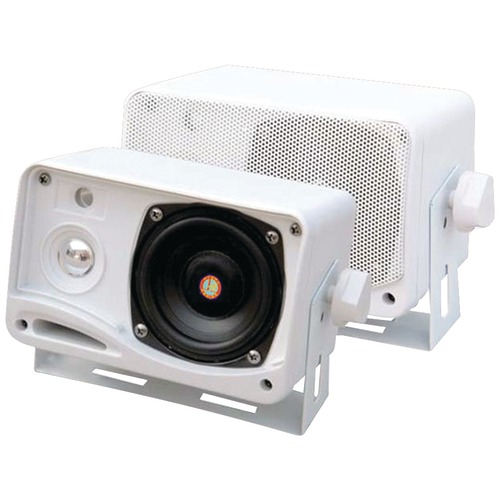 Pyle Plmr24 3.5", 200-watt, 3-way Weatherproof Mini-box Speaker System at Sears.com