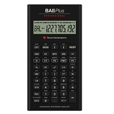 Texas Instruments TI BA II Plus Pro Calculator IIBAPRO/CLM/4L1/A at Sears.com