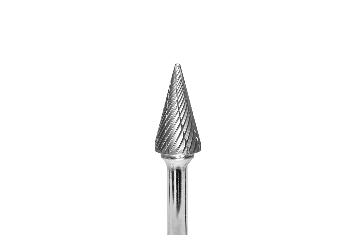 Grobet CARBIDE BUR USA MADE CONE    1/2X1X1/4     DOUBLE CUT at Sears.com