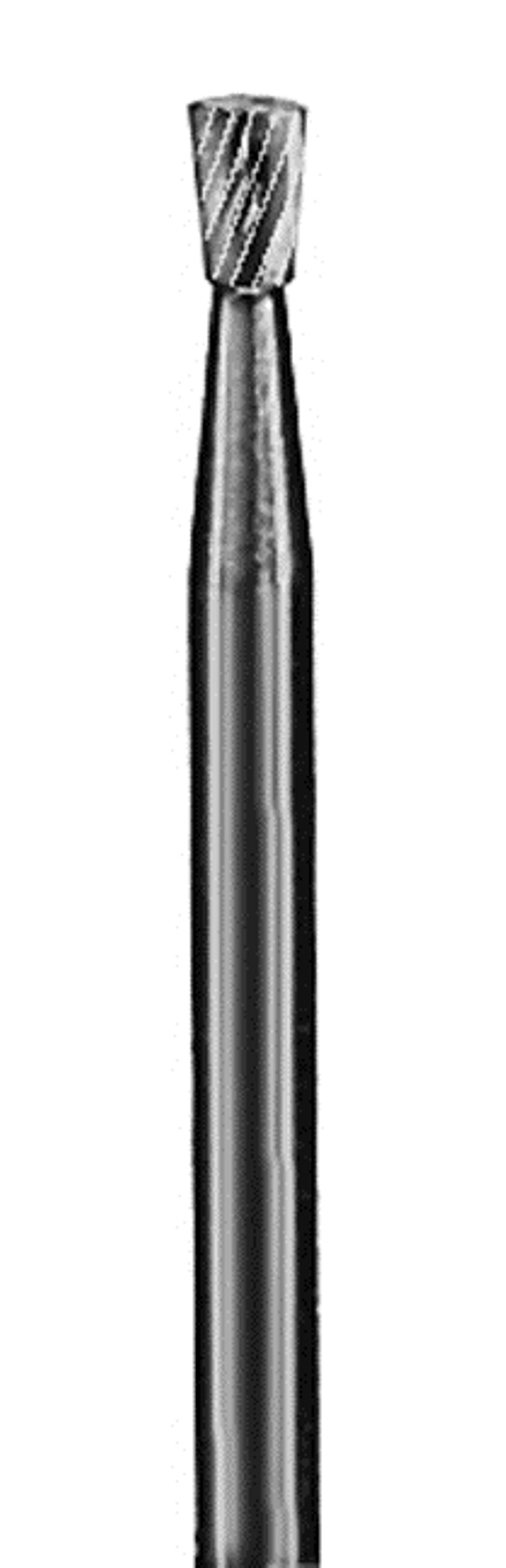 Grobet CARBIDE BUR USA MADE INVERTED CONE 3/32X1/8X1/8 DOUBLE CUT at Sears.com