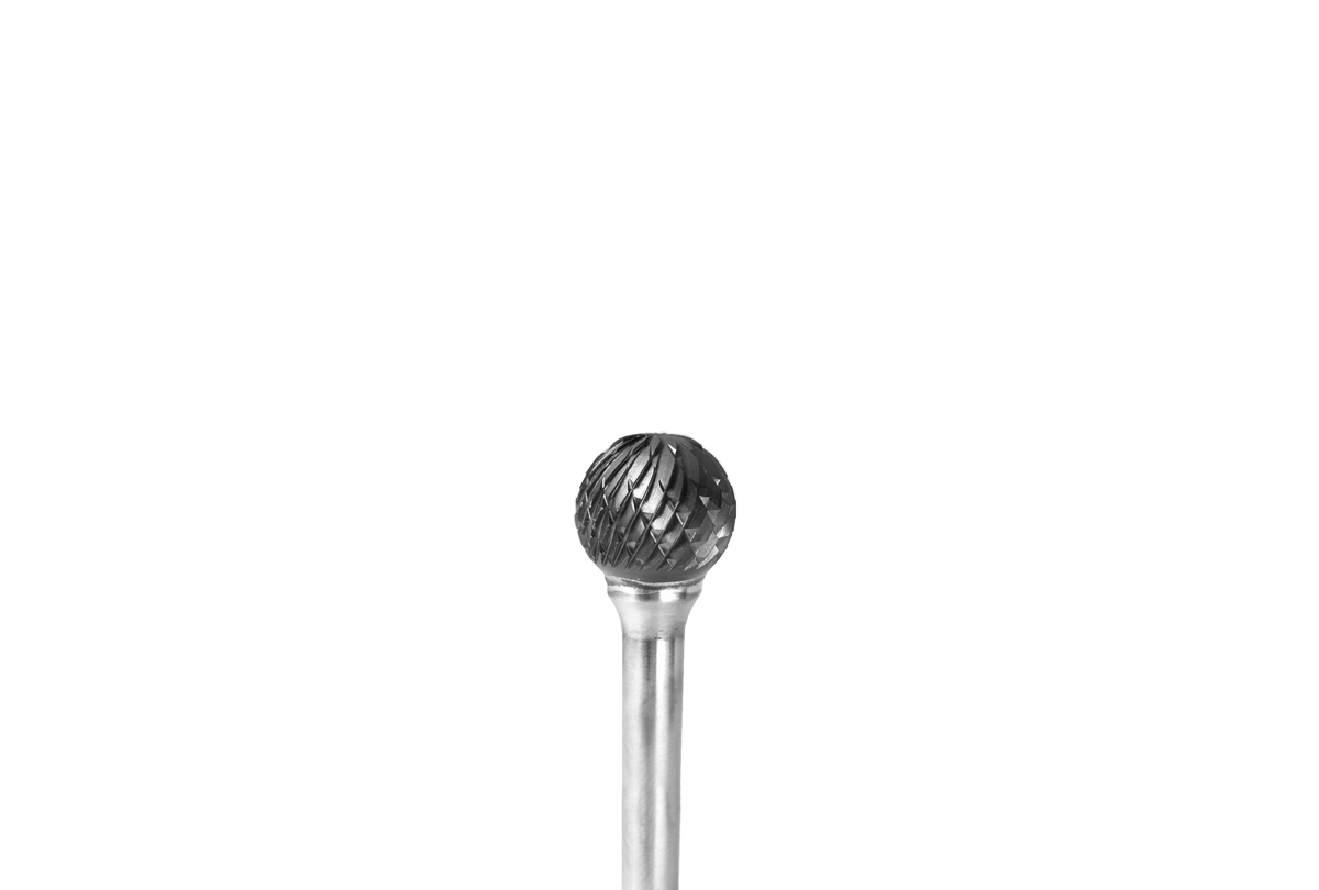 Grobet CARBIDE BUR USA MADE BALL   7/16X3/8X1/4   DOUBLE CUT at Sears.com