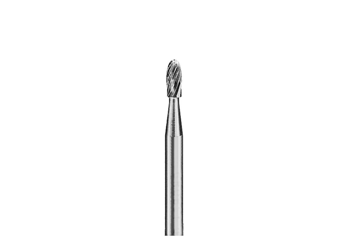 Grobet USA MADE CARBIDE BUR OVAL   3/32X1/8X3/32  STANDARD CUT at Sears.com