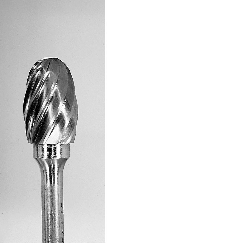 Grobet USA MADE CARBIDE BUR OVAL   3/8X5/8X1/4     ALUMINUM CUT at Sears.com