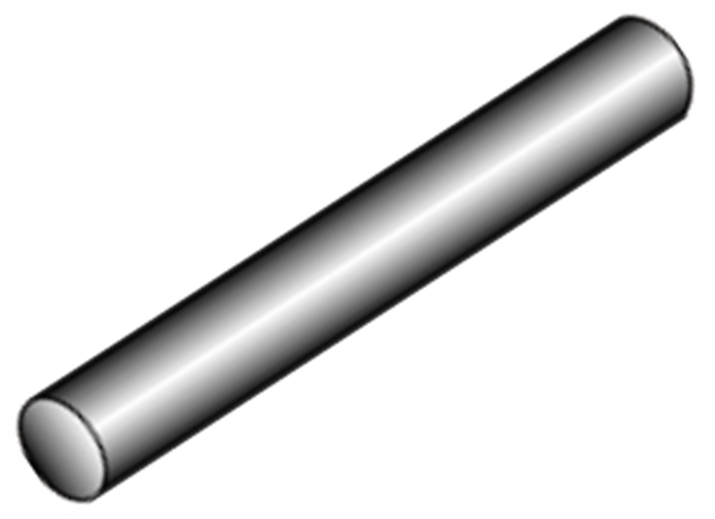 Cratex&nbsp; RUBBERIZED ROUND ROD 6X3/8 EXTRA FINE