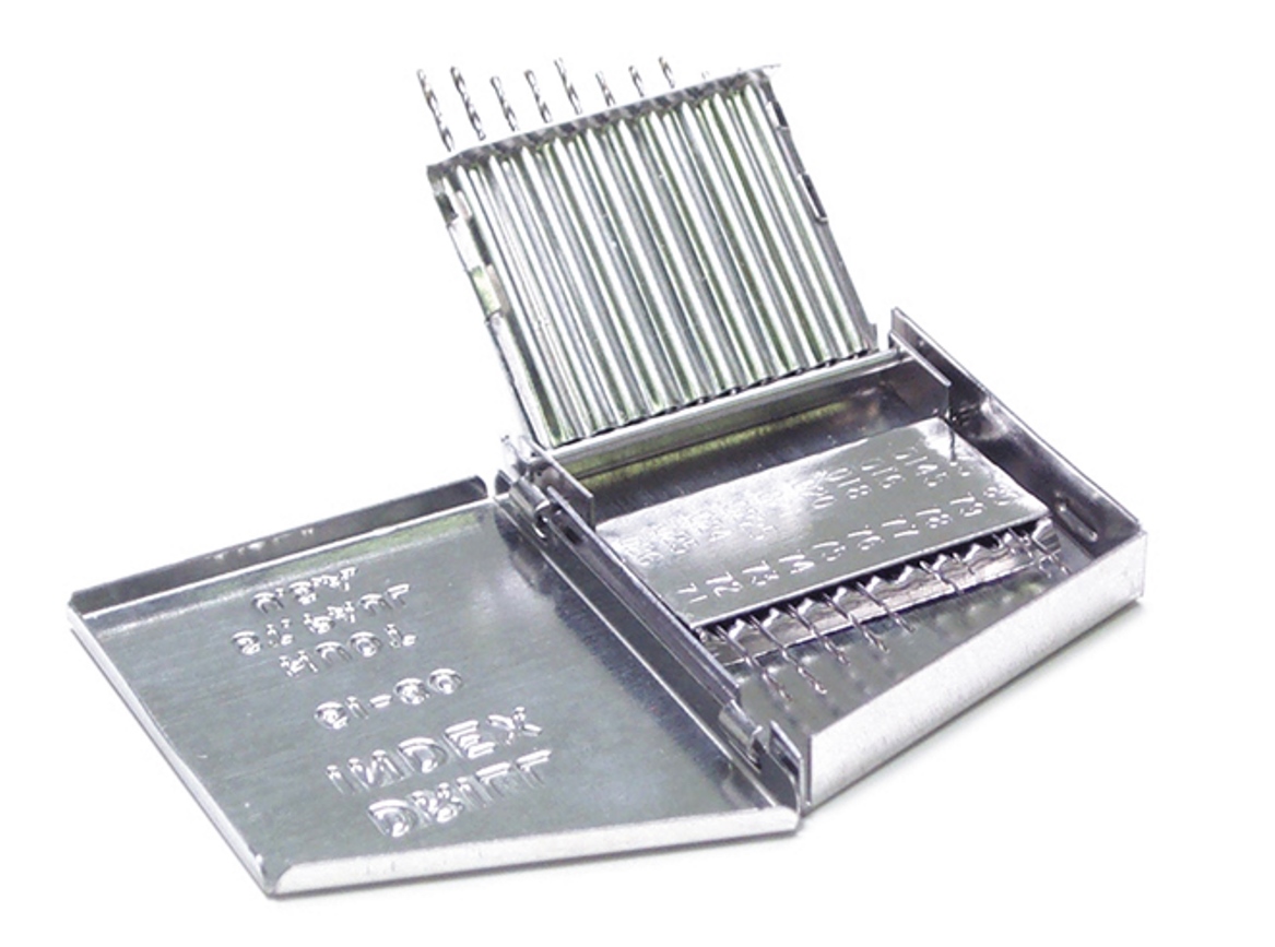 Grobet TWIST DRILLS HIGH SPEED STEEL IN CASE SET OF 20 at Sears.com