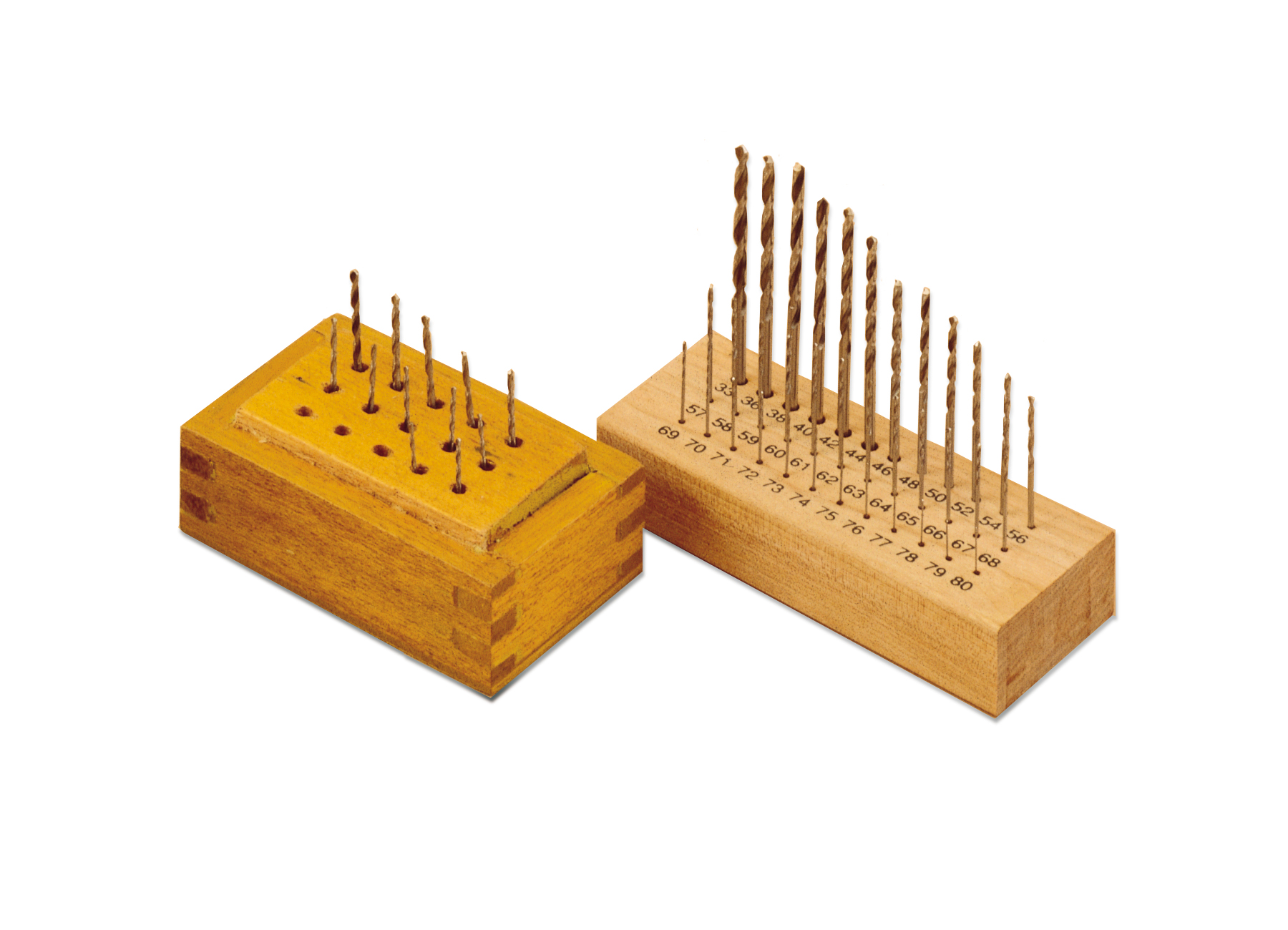 Grobet TWIST DRILLS HIGH SPEED STEEL ON STAND SET OF 36 at Sears.com