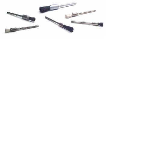Grobet MOUNTED END BRUSH 3/16" DIAMETER X 5/8" BRUSH LENGTH STIFF 3/32" MANDREL BOX OF 12 at Sears.com