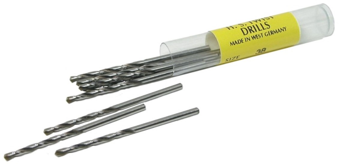 Grobet HIGH SPEED STEEL TWIST DRILLS  SIZE 33 PACKAGE OF 10  .1130" at Sears.com