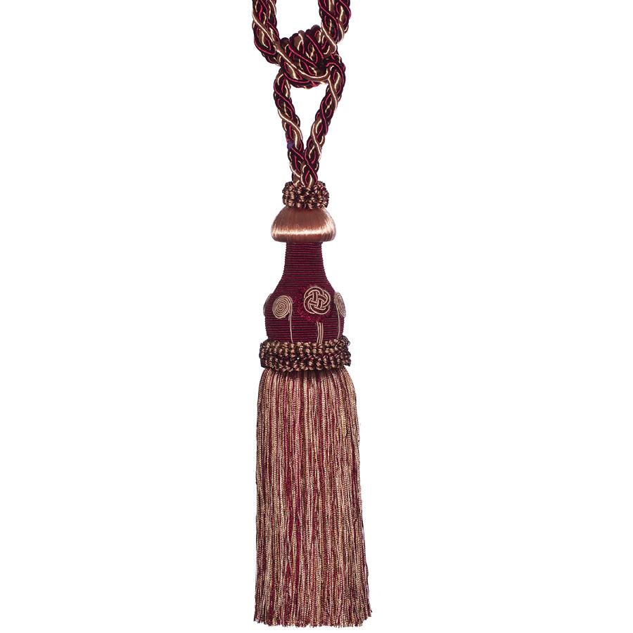 Exclusive Fabrics, LLC Designer Tassel Red Multi Color at Sears.com