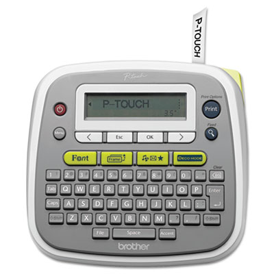 Brother PTouch BRTPTD200 P-Touch PT-D200 Label Maker, 2 Lines, 6-1/2w x 6-1/2d, 10-3/ at Sears.com