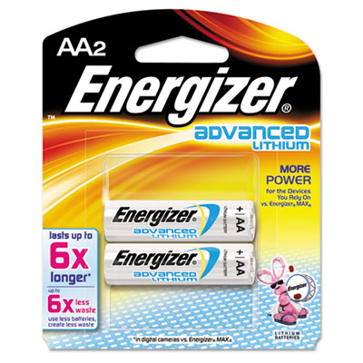 UPC 039800056092 product image for ENERGIZER-BATTERIES EA91BP-2 ENERGIZER LITHIUM AA 2 PACK | upcitemdb.com