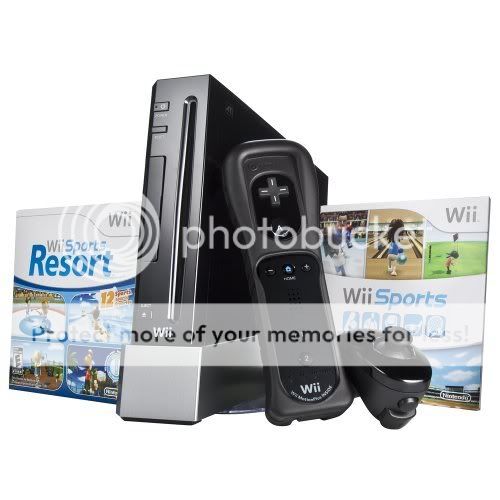 Nintendo Wii Console With 2 Games Bundle (Black) at Sears.com