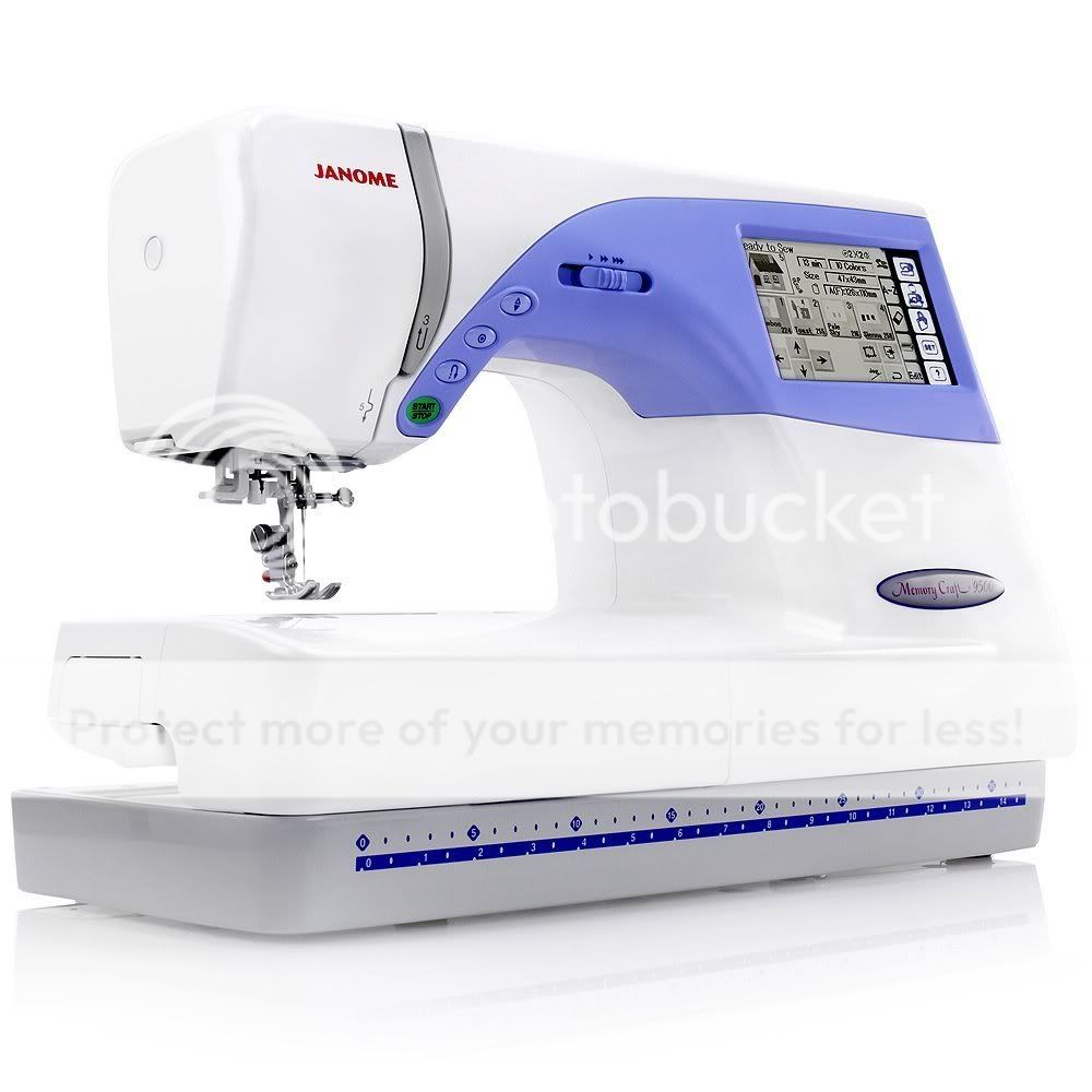 Janome Memory Craft MC 9500 Sewing and Embroidery Machine at Sears.com