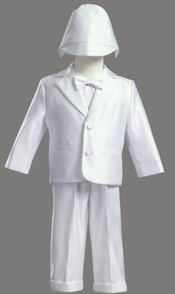 Lito White Satin Christening Baptism Tuxedo at Sears.com