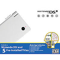 Nintendo 045496718855 DSI Handheld Gaming System Holiday Bundle - White - REFURBISHED at Sears.com