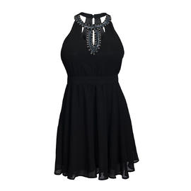 eVogues Apparel Plus size Beaded Halter Dress Black at Sears eVogues Apparel Plus size Beaded Halter Dress Black at Sears