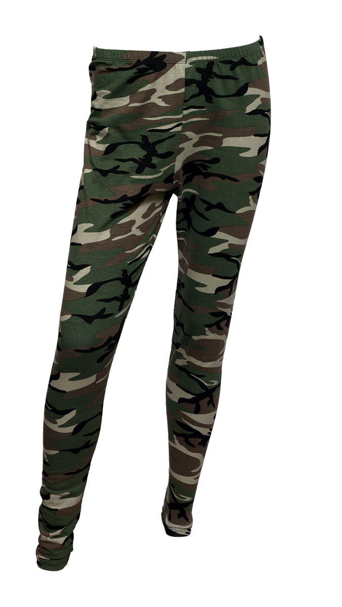 eVogues Apparel Plus size Camouflage Print Cotton Leggings at Sears.com