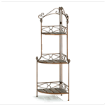 FM Gifts RUSTIC CORNER BAKERS RACK at Sears.com