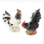 FM Gifts ROOSTER AND HEN SHAKER SET at Sears.com