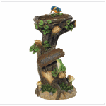 Birds Nest Solar Bird Feeder