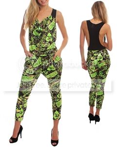FM Gifts BLACK/GREEN/GOLD CITY PRINTED RACERBACK JUMPER WITH DRAPED FRONT at Sears.com