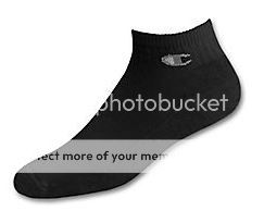 Champion Champion Double Dry High Performance Quarter-Crew/Ankle-Length Men's Athletic Socks  Extended Sizes 3-Pack - Black